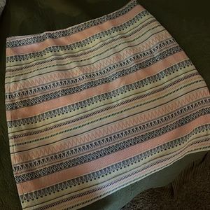 LOFT Lined Woven Skirt